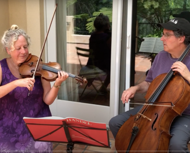 Ives Collective patio concert – Stuck at Home with Handel